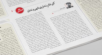 یادداشتم در روزنامه هم میهن